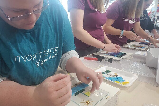 Break It and Make It: A Glass Fusing Session in Everett - Breaking Glass and Designing Your Layout
