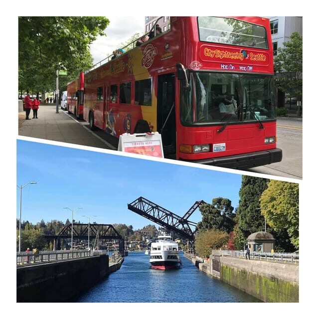 City Sightseeing Seattle: HOHO Bus Tour + Locks Cruise - The Stops That Make the Tour Feel Worth the Money