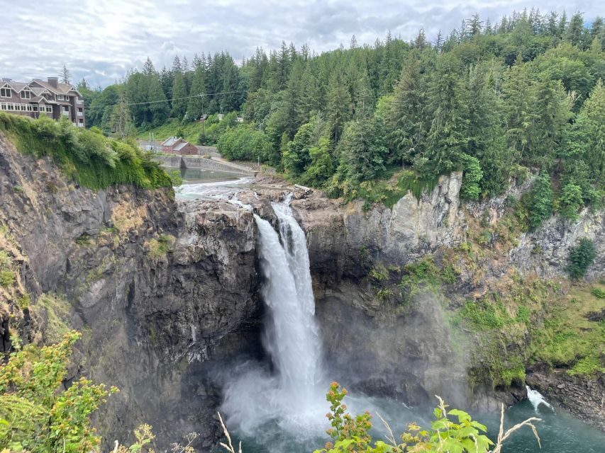 From Seattle: Snoqualmie Falls and Wineries Tour w/ Transfer - A full-day Seattle escape: water, then wine