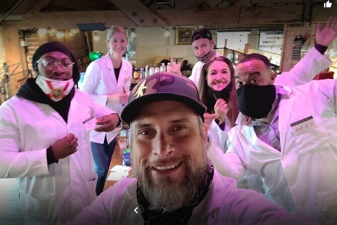 Mad Scientist Cocktail and Mocktail Lab - Smoking gun, test tubes, and the experiments that make it memorable