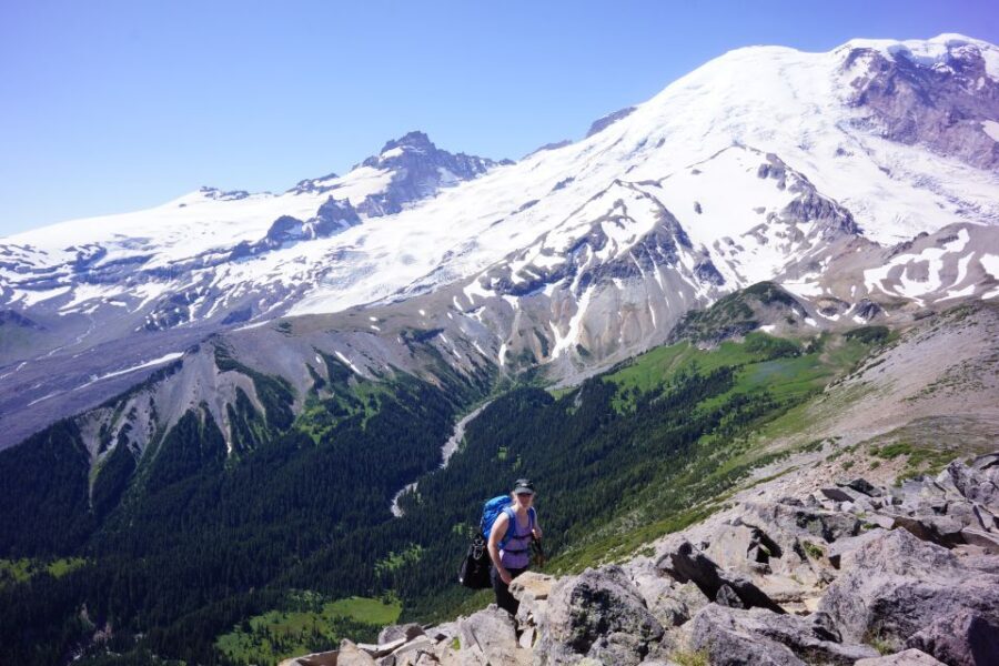 Mount Rainier: Day Hike on the Mountain - Frozen Lake and goat meadows: the wildlife moment you actually remember