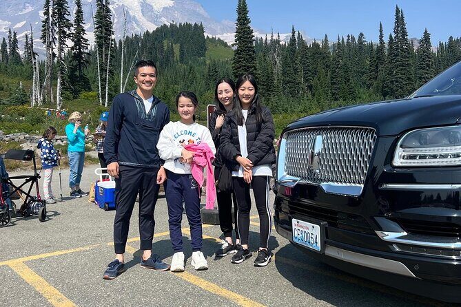 Mount Rainier Private Full Day — Sprinter Van or SUV - Henry M. Jackson Visitor Center: get your bearings fast (and in any season)