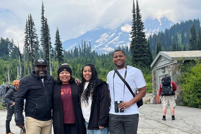 Mount Rainier Private Full Day — Sprinter Van or SUV - How much hiking are you doing, and who is this for?