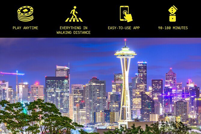 Outdoor Escape Room in Seattle - Seattle Center - Seattle Center becomes the puzzle board