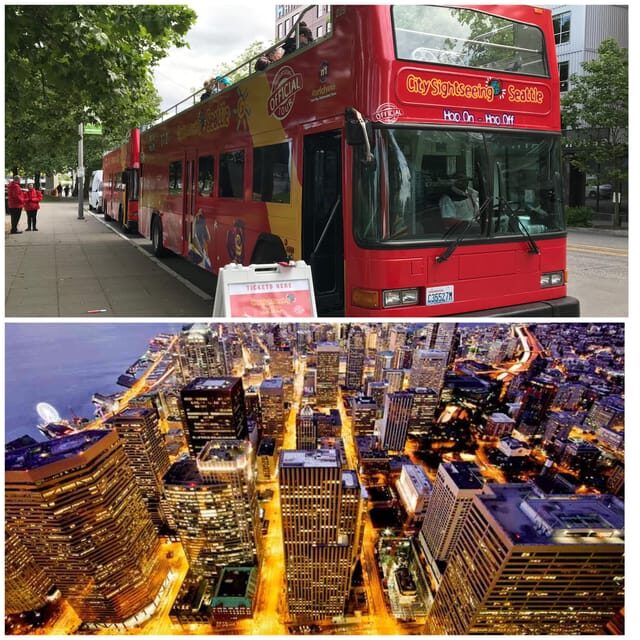 Seattle: Hop-on Hop-off Bus Tour and Sky View Observatory - Quick hits before you ride