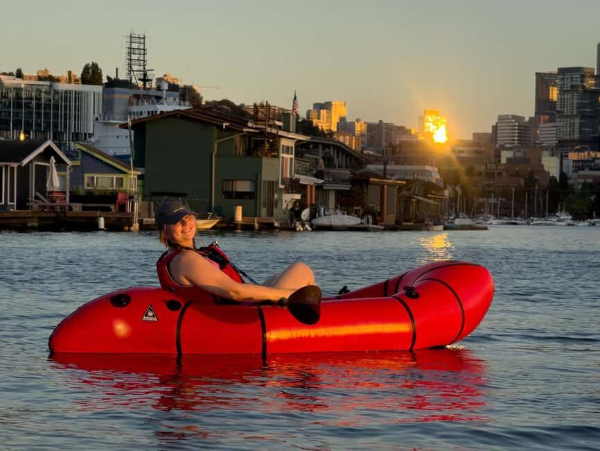 Seattle: Lake Union Kayak Tour – Small Groups, Big Views - Skyline time and Space Needle angles from Lake Union