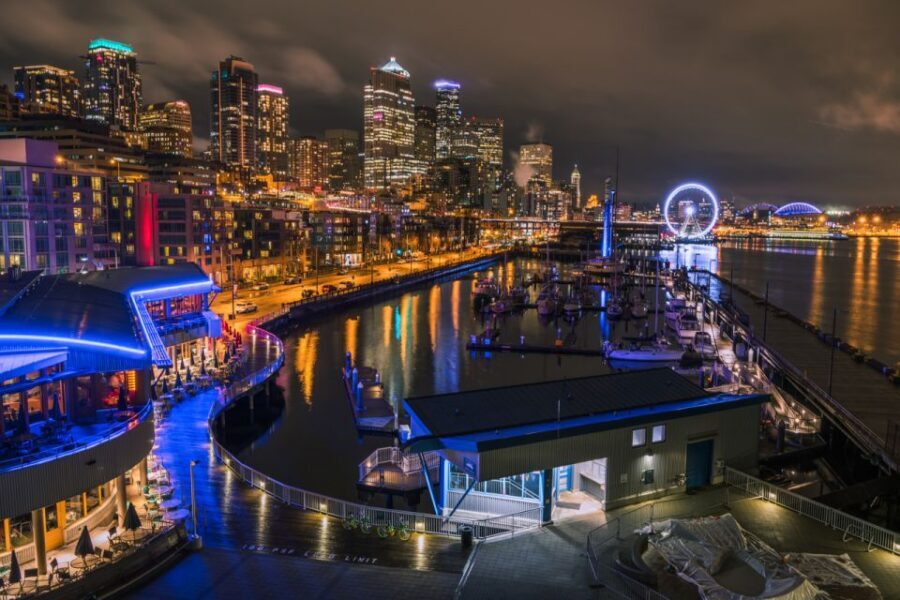 Seattle: Scenic Night Tour with Space Needle & Skywheel - Rain or shine, and the reality of “night views”