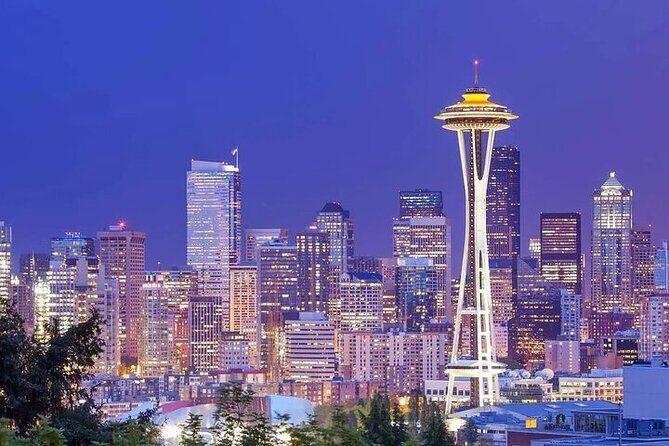 Seattle Space Needle Skyline App Guided Tour - Entering the Space Needle experience: how the deck view becomes a guided story