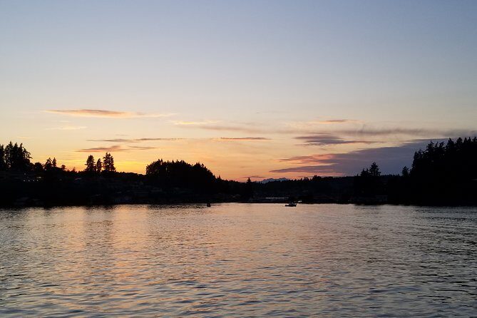 Shared 2 Hour September Sunset Cruise from Gig Harbor - Gig Harbor to open water: watching the shoreline shift