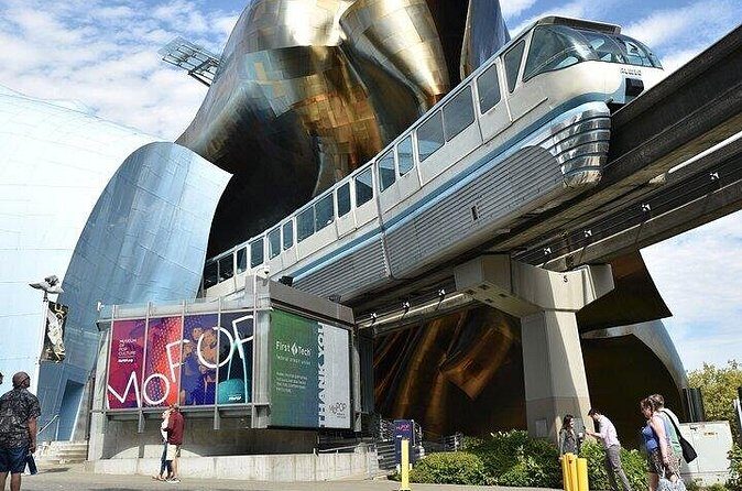 Show Me Seattle On Foot Downtown Walking Tour - Seattle Center Monorail: the 1962 ride that breaks up the walking