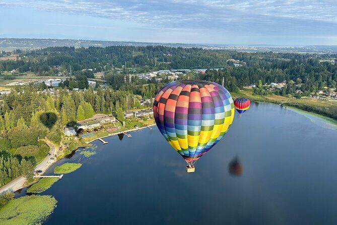 Sky bound Adventures Snohomish Sunrise Hot Air Balloon Ride - Landing and the After-Flight Celebration