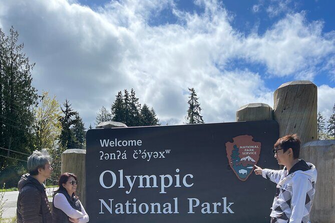 Small Group Olympic National Park Day Tour from Seattle 2CanGo - If Hurricane Ridge is closed: Ediz Hook and East Beach instead