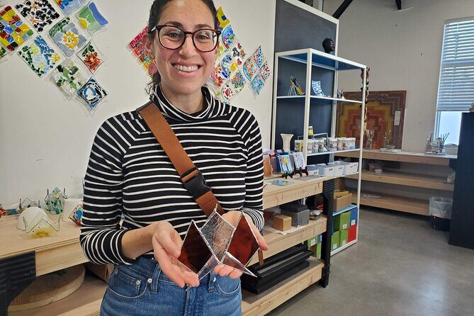 Stained Glass Magic Class in Everett - What You Walk Out With: A Stained-Glass Project You Can Hang