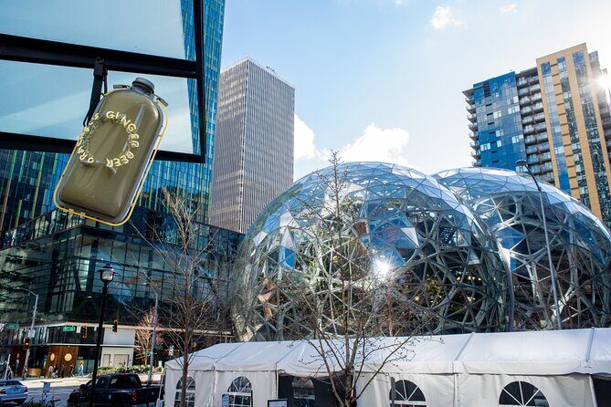 Street Food Tour of South Lake Union- Area of Amazon Spheres - Chef Eric’s guiding style: stories plus real food prep talk