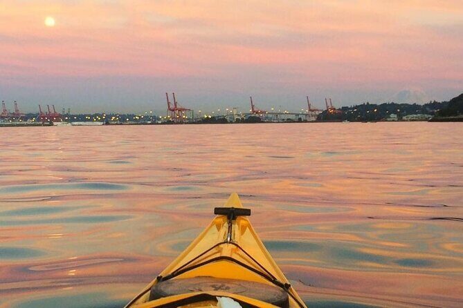 West Seattle Sunset Sea Kayak Tour - The Elliott Bay Waterfront Segment: Sunset Views From the Water